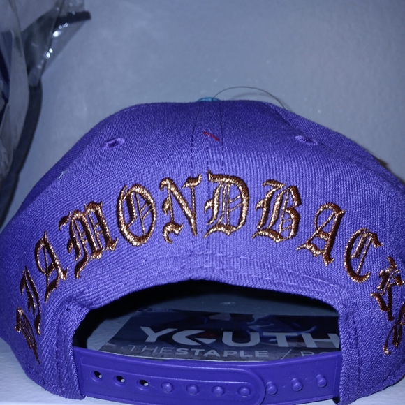 New Era 9Fifty Arizona Dbacks Snapback Purple/Teal Cooperstown Collection - Picture 2 of 3